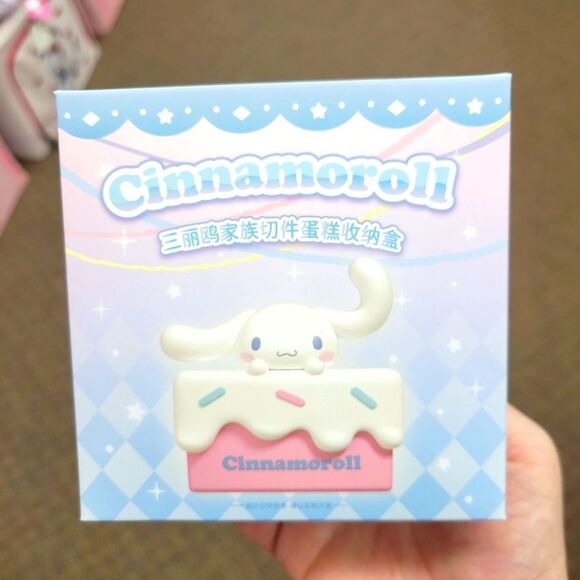 Brand New Sanrio Cinnamoroll Cake Slice Figure Mini Storage - Picture 1 of 6